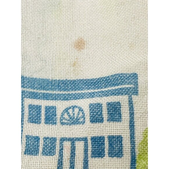 Playskool Village Bag Wooden Block 150 Piece Hotel Railroad Train Town Vintage - Picture 13 of 16